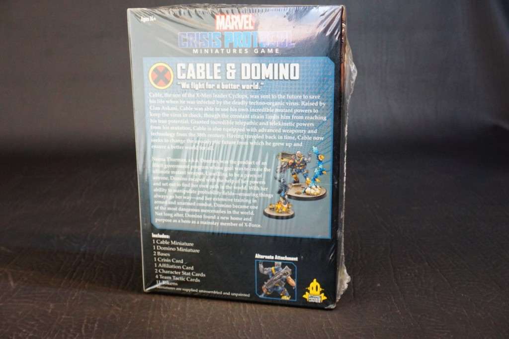 Marvel Crisis Protocol Cable & Domino Character Pack **Excellent Condition, Still Sealed**