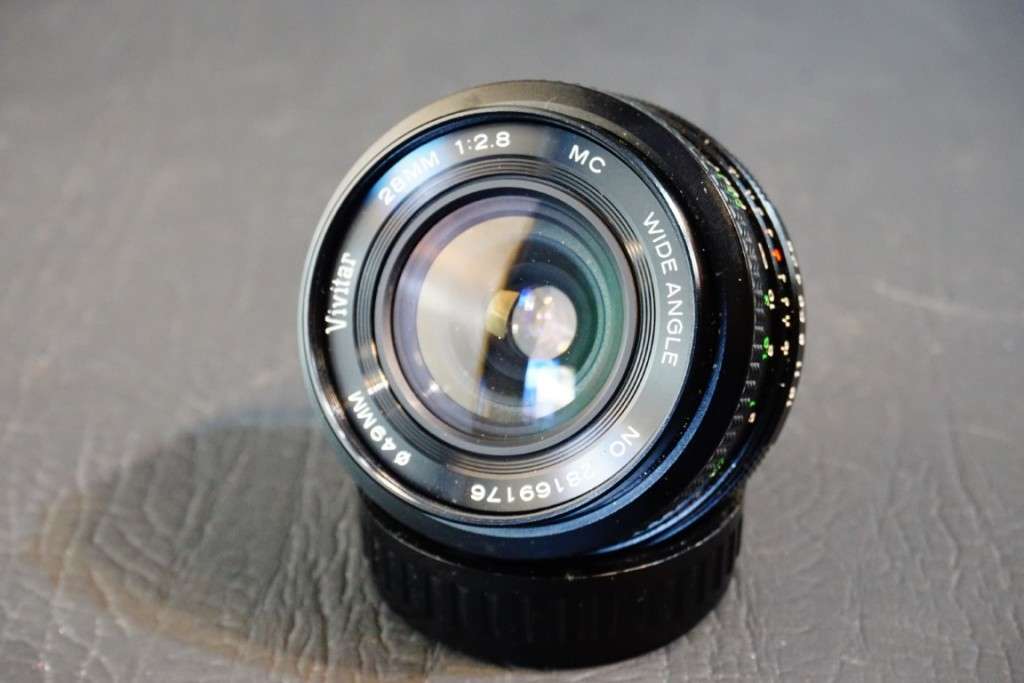Vivitar MC Wide Angle 28mm F2.8 Lens in Pentax PK Mount  **Excellent Condition**