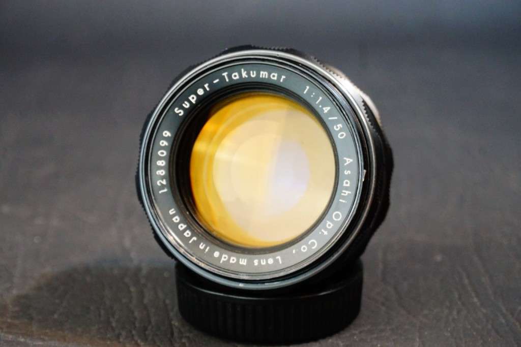 **Rare 8 Element** Asahi Super-Takumar 50mm F1.4 Lens in M42 Screw Mount   **Excellent Condition**