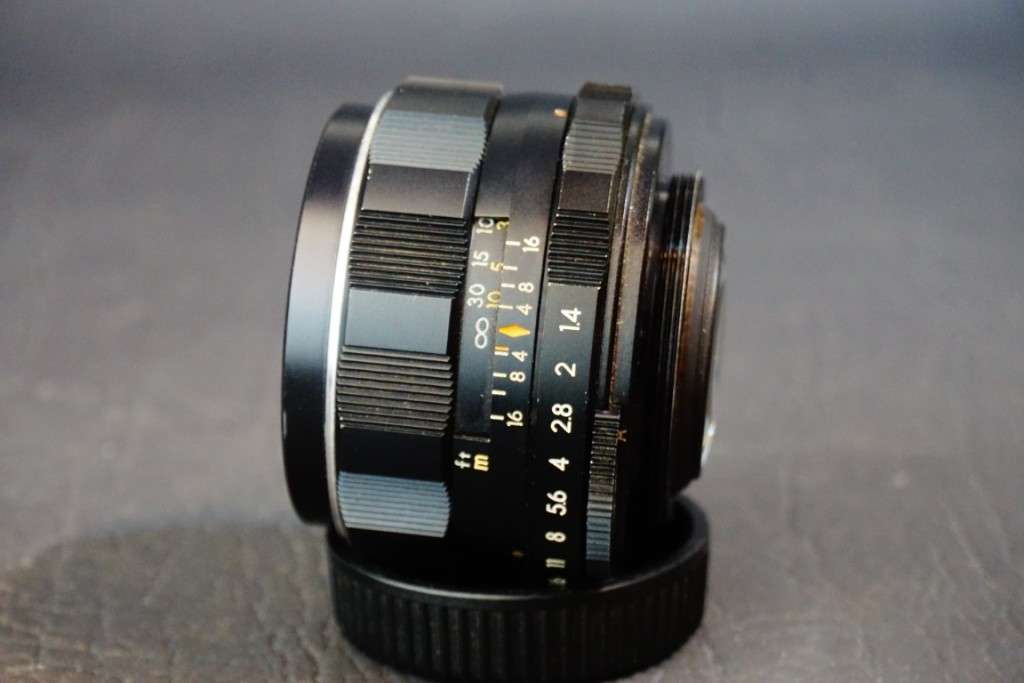 **Rare 8 Element** Asahi Super-Takumar 50mm F1.4 Lens in M42 Screw Mount   **Excellent Condition**
