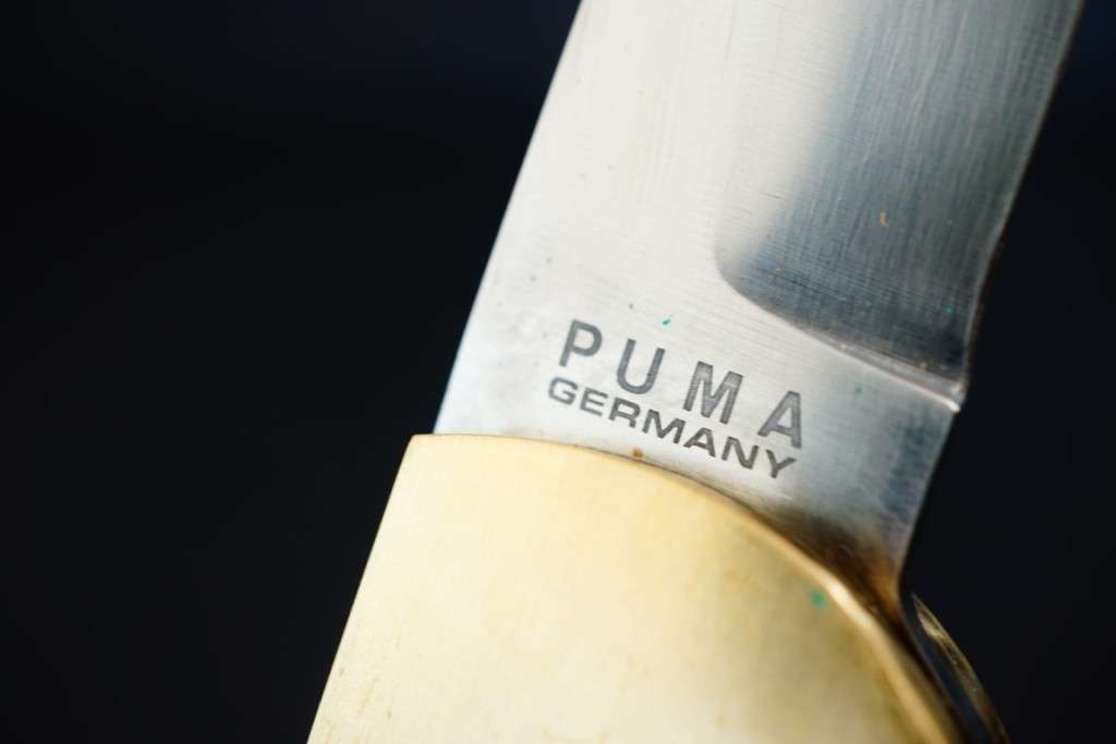 Puma 1979 6025 Hunter 4 Stars Hunting Knife with Sheath  **Very Good Condition**