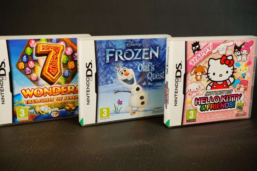 Nintendo DS Lite with Games Collection **Good Condition**