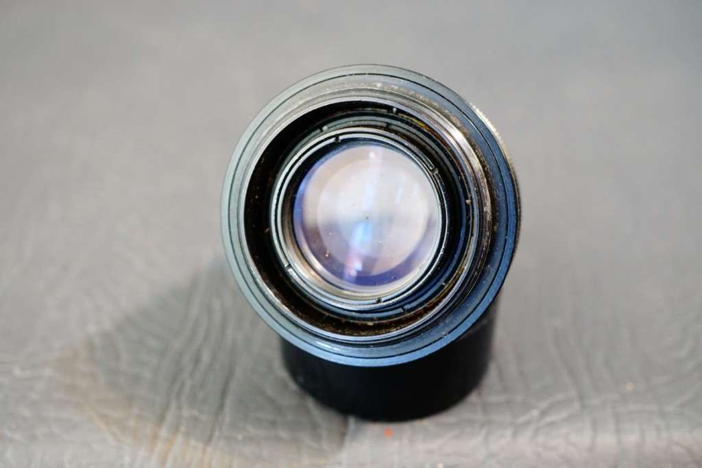 **Rare Black** Carl Zeiss Jena Biotar Red T 58mm F2 lens with 17 blades in M42 Mount **Great Cond**