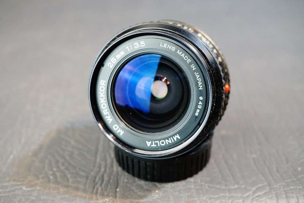 Minolta MD Rokkor 28mm F3.5 Lens in Minolta MD Mount  **Excellent Condition**