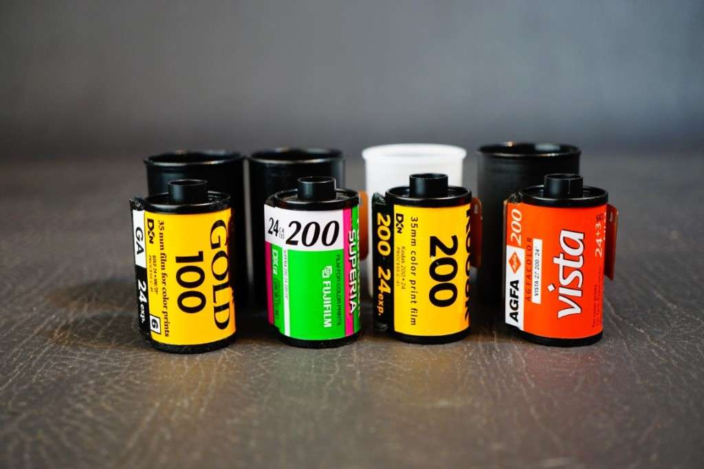 4x Rolls of Various Expired 35mm Film  **Expired Film, NOT TESTED**