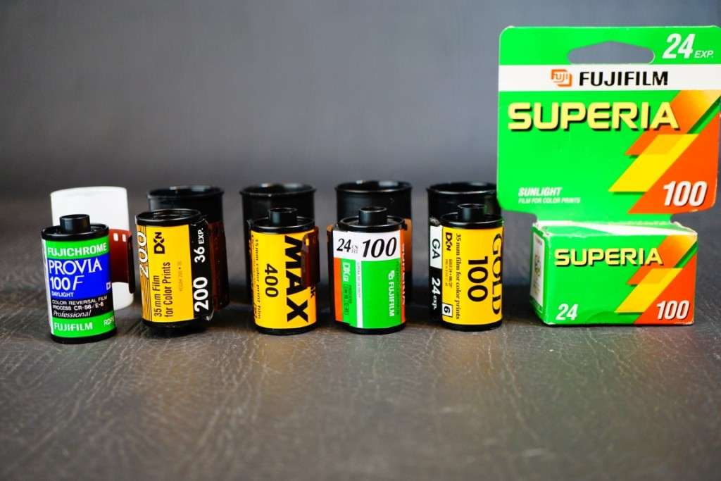 6x Rolls of Various Expired 35mm Film  **Expired Film, NOT TESTED**
