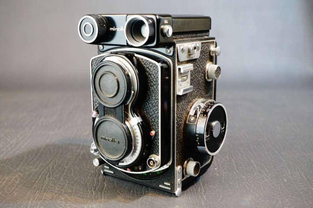 Minolta Autocord CdS TLR 6x6 Medium Format Camera with Built in CDS Meter  **Excellent Condition**