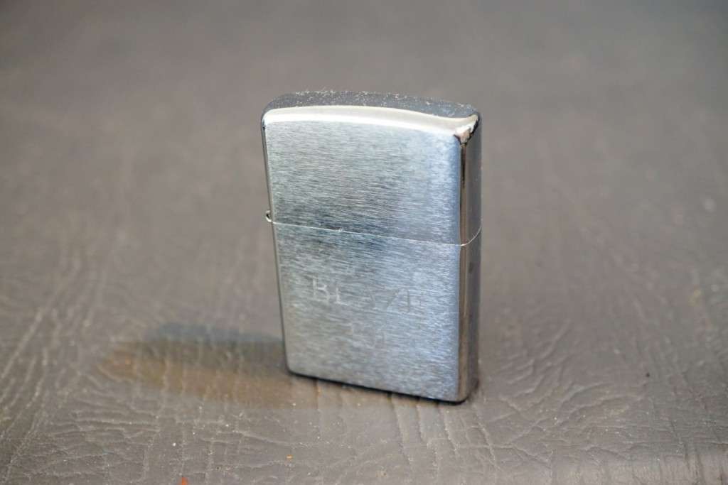 Zippo Silver Lighter Bradford PA Made In USA  **Good Condition**