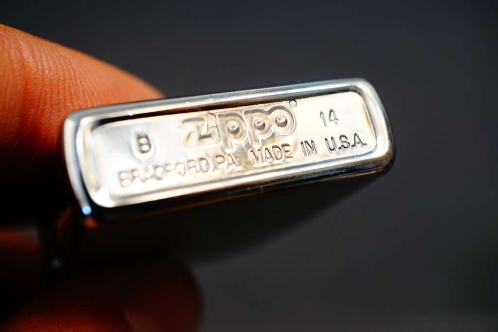 Zippo Silver Lighter Bradford PA Made In USA  **Good Condition**