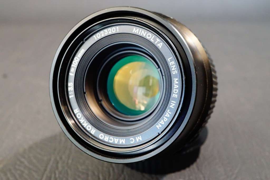Minolta MD Macro Rokkor 100mm F3.5 Lens in Minolta MD Mount  **Great Condition**