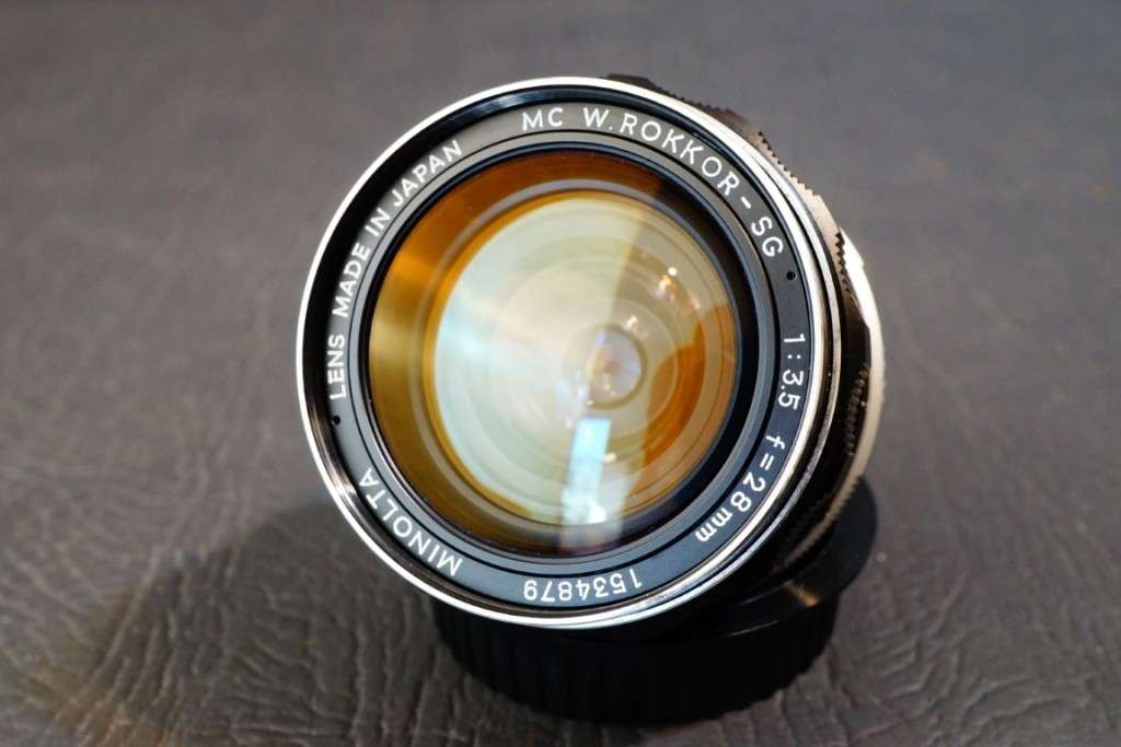 Minolta MC Rokkor SG 28mm F3.5 Lens in Minolta MD Mount  **Excellent Condition**