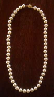 String of pearl beads 50cm