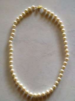 String of pearl beads 50cm