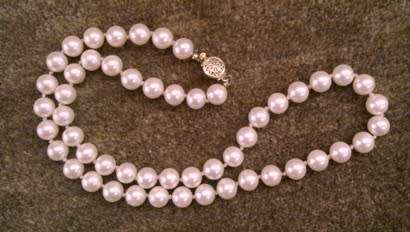 String of pearl beads 50cm