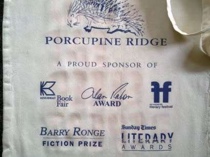 Cotton shoulder book bag