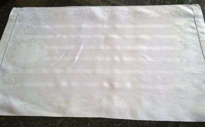 Antique linen guest hand towel