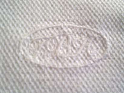 Pretty pair of cotton guest hand towels