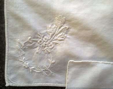 Collection of seven vintage ladies hankies