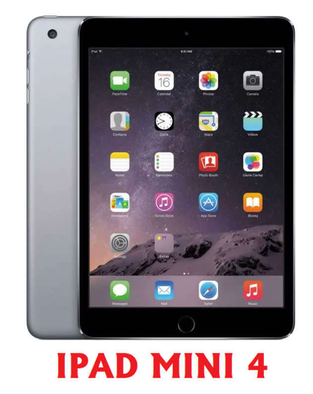 Apple iPad Mini4 WiFi & Cellular 128Gb with iLuv bluetooth keyboard and chargers