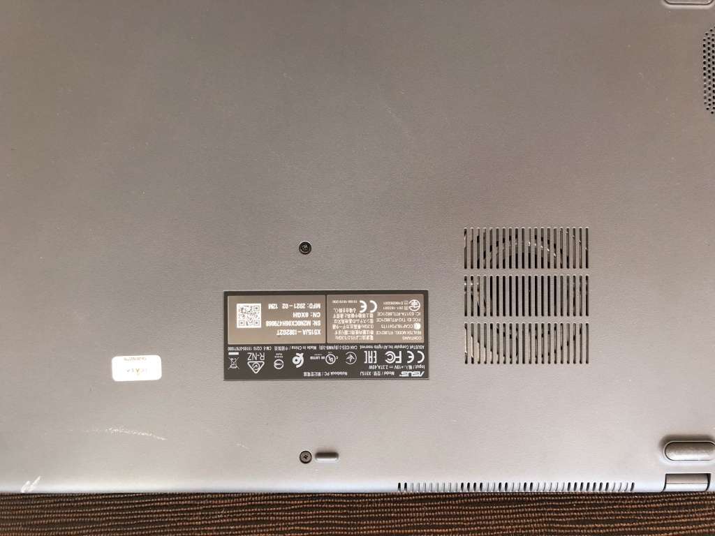 ***Selling as non-functional*** ASUS X515JA Intel Core i3 10th Gen laptop