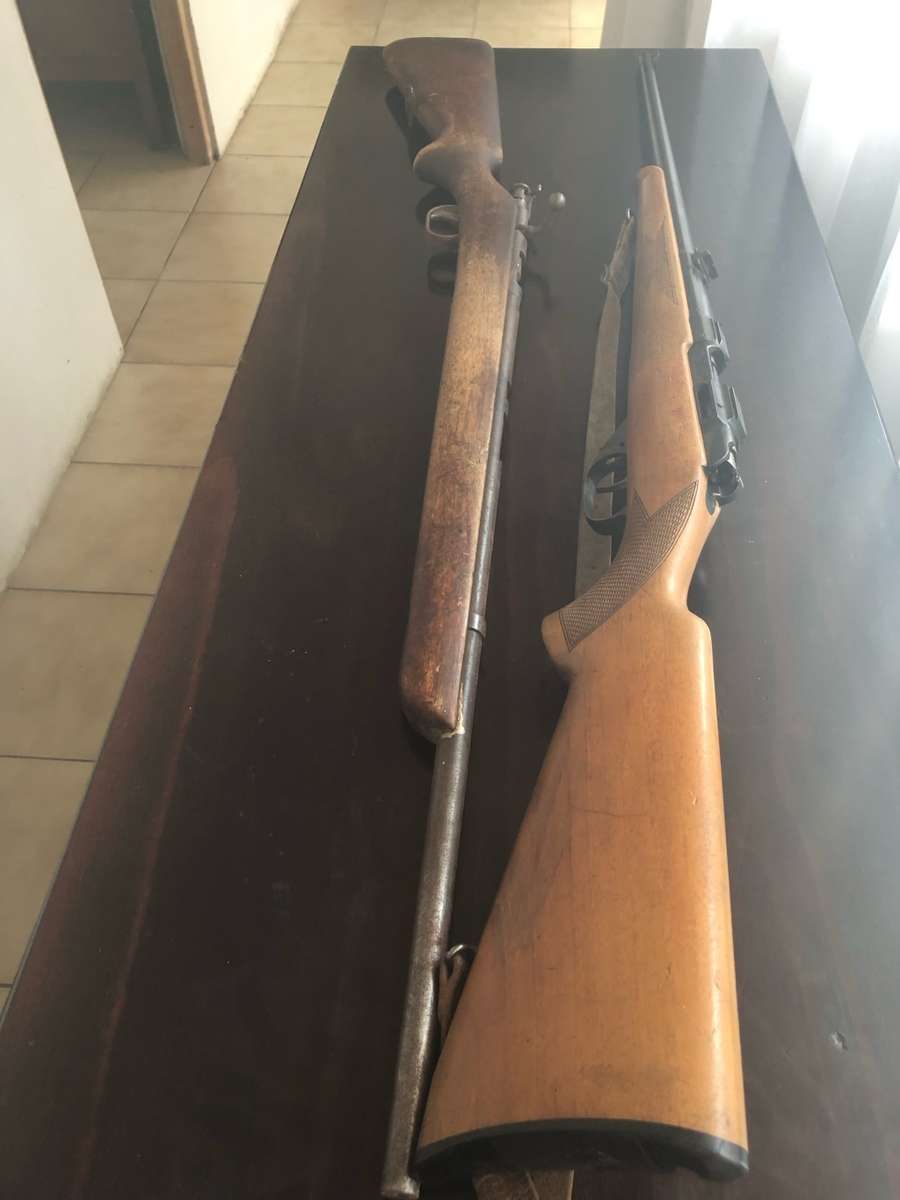 2 x Antique Deactivated Rifles - Non functional