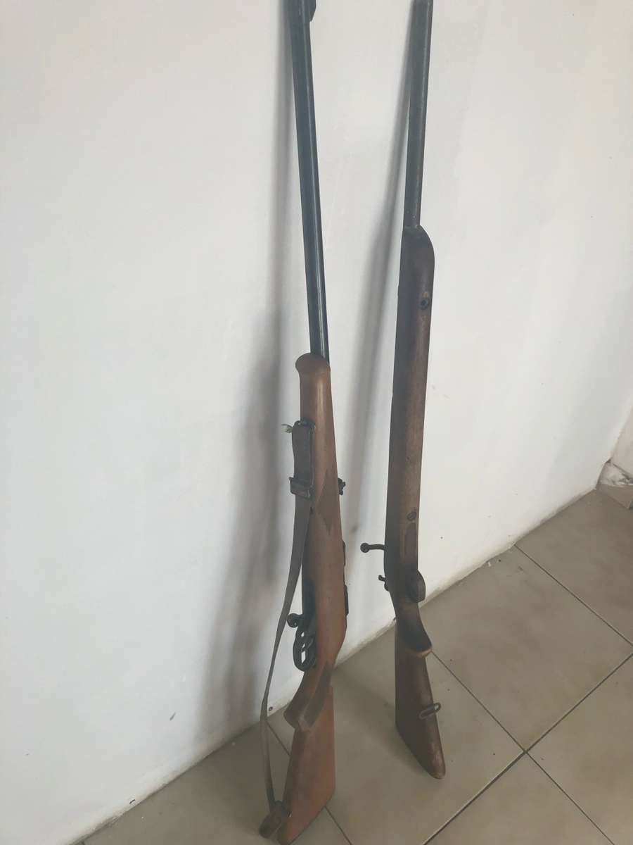 2 x Antique Deactivated Rifles - Non functional