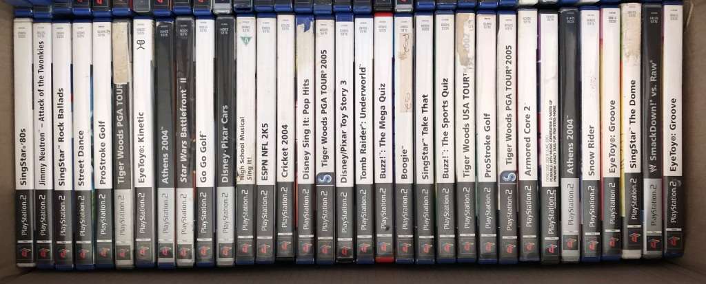 MASSIVE COLLECTION OF 98 X PS2 GAMES