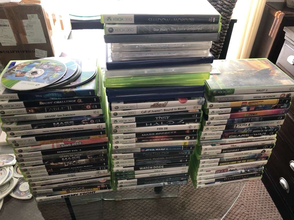 MASSIVE COLLECTION OF 80 x XBOX 360 GAMES