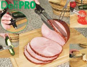 DELI PRO- THE KNIFE WITH A SLICING GUIDE- AS SEEN ON T.V