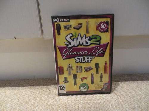 THE SIMS 2 GLAMOUR LIFE STUFF EXPANSION PACK GAME FOR PC