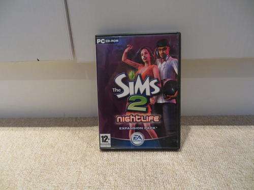 THE SIMS 2 NIGHT LIFE EXPANSION PACK GAME FOR PC