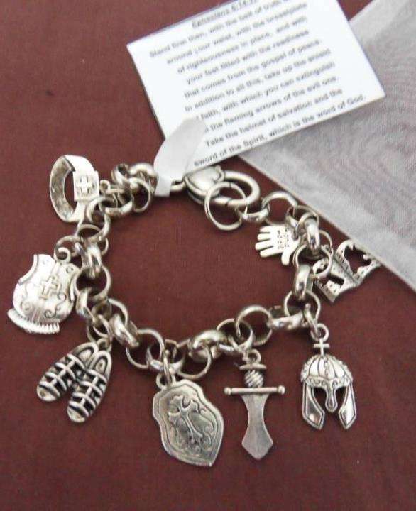 Armour of God Silver Bracelet