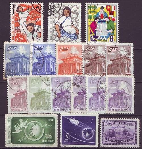 CHINA -  Mixed mint and used selection