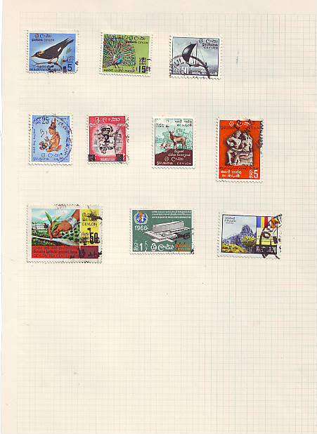 British Commonwealth -  Old collection on 13 pages