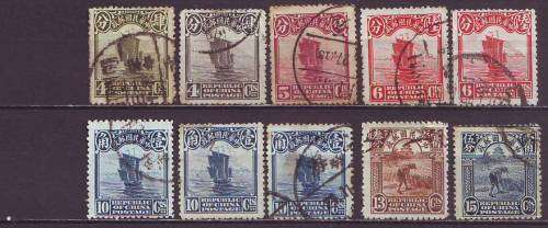 CHINA EMPIRE - 1913/1933 JUNK Issues London and Peking printings. Part sets to 2 $   VF USED