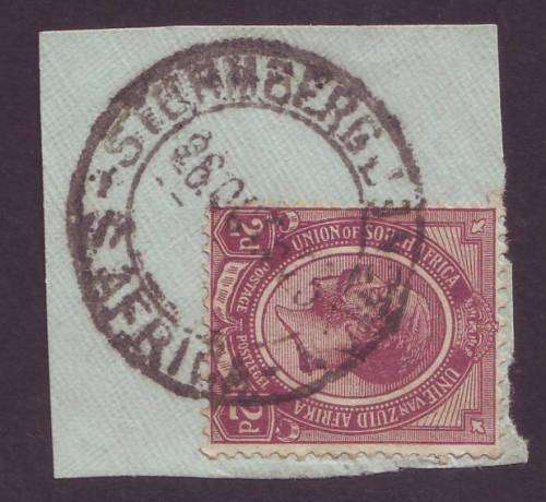 UNION POSTMARKS  - "STORMBERG JUNCTION" postmark on 2d King heads on piece.Super full strike