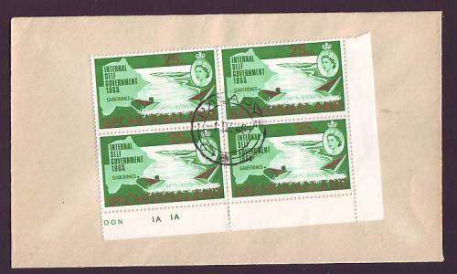 Postal History -  1965 3 covers Bechuanaland