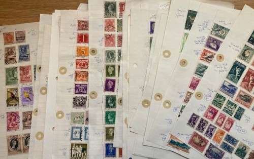 BULKLOT - World collection on pages (32 pages) Lots of stamps