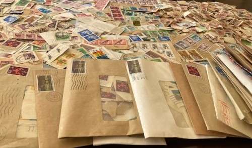 BULKLOT SALE - South Africa mixture on paper. Lots of stamps and postmarks
