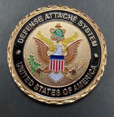 CHALLENGE COINS - U.S. Defense Attache' Office  PRETORIA SOUTH AFRICA