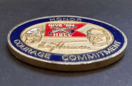 CHALLENGE COINS - USS HARRYS TRUMAN  CVN 75
