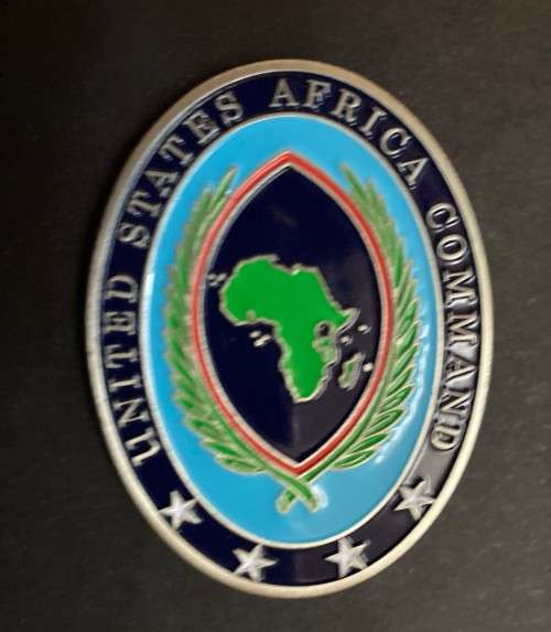 CHALLENGE COINS - UNITED STATES AFRICA COMMAND