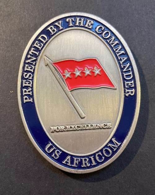 CHALLENGE COINS - UNITED STATES AFRICA COMMAND