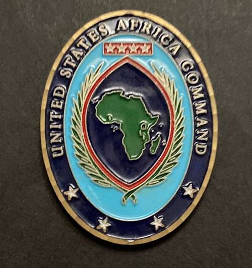CHALLENGE COINS - UNITED STATES AFRICA COMMAND General W.K Ward