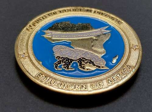 CHALLENGE COINS - Counter Terrorism Division  ETIU-HORN of Africa
