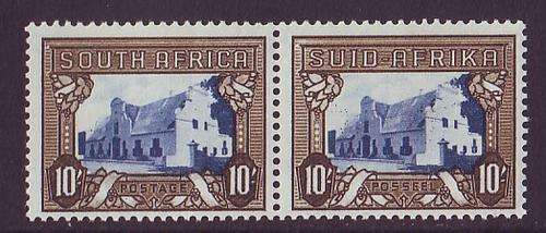 UNION  - 1933-48  HYPHENATED PICTORIALS  10s  **UM**   SACC 63b