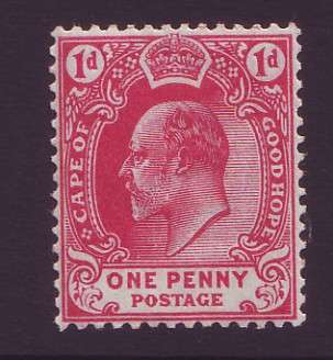 CAPE of GOOD HOPE  - 1902  KEVII  1d  SACC 66 **UM**