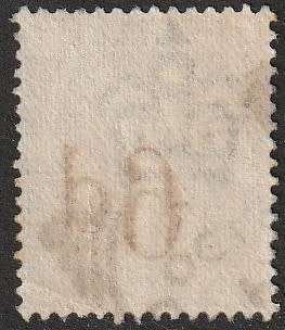 GB - QV 1880  6d overprint on 6d lilac Wmk. Imperial Crown VF USED   SG 162