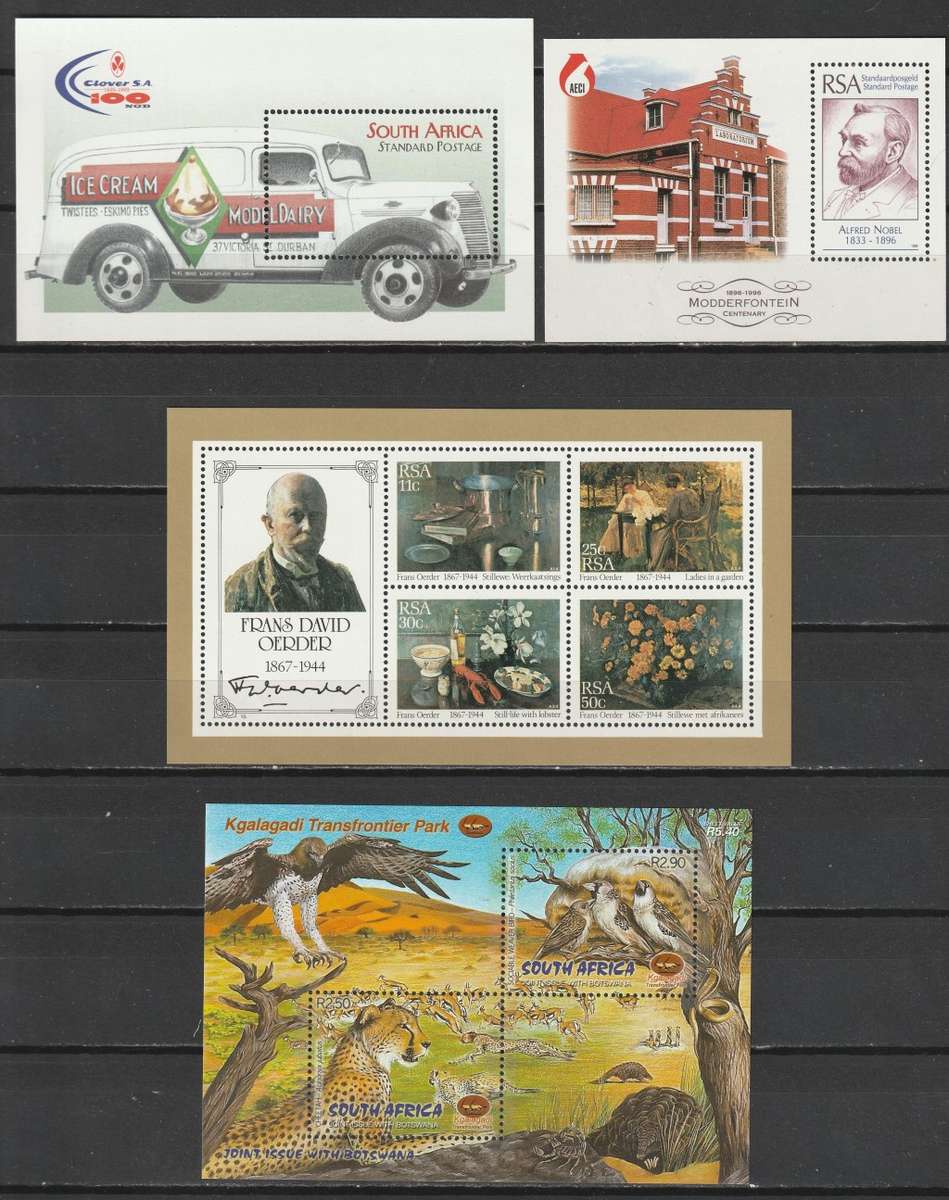 Republic of South Africa - Eleven minisheets  **MNH**