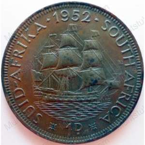 Complete your Collection 1952 Penny South Africa
